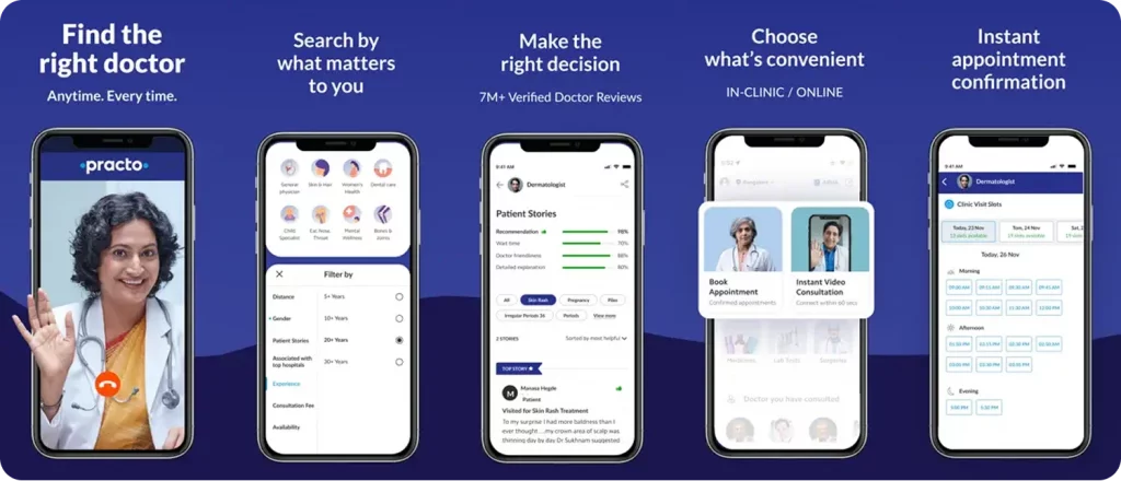 Practo: Best Medical Courier Apps 2025