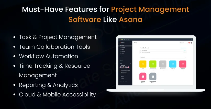 Must-Have Features for Project Management Software Like Asana