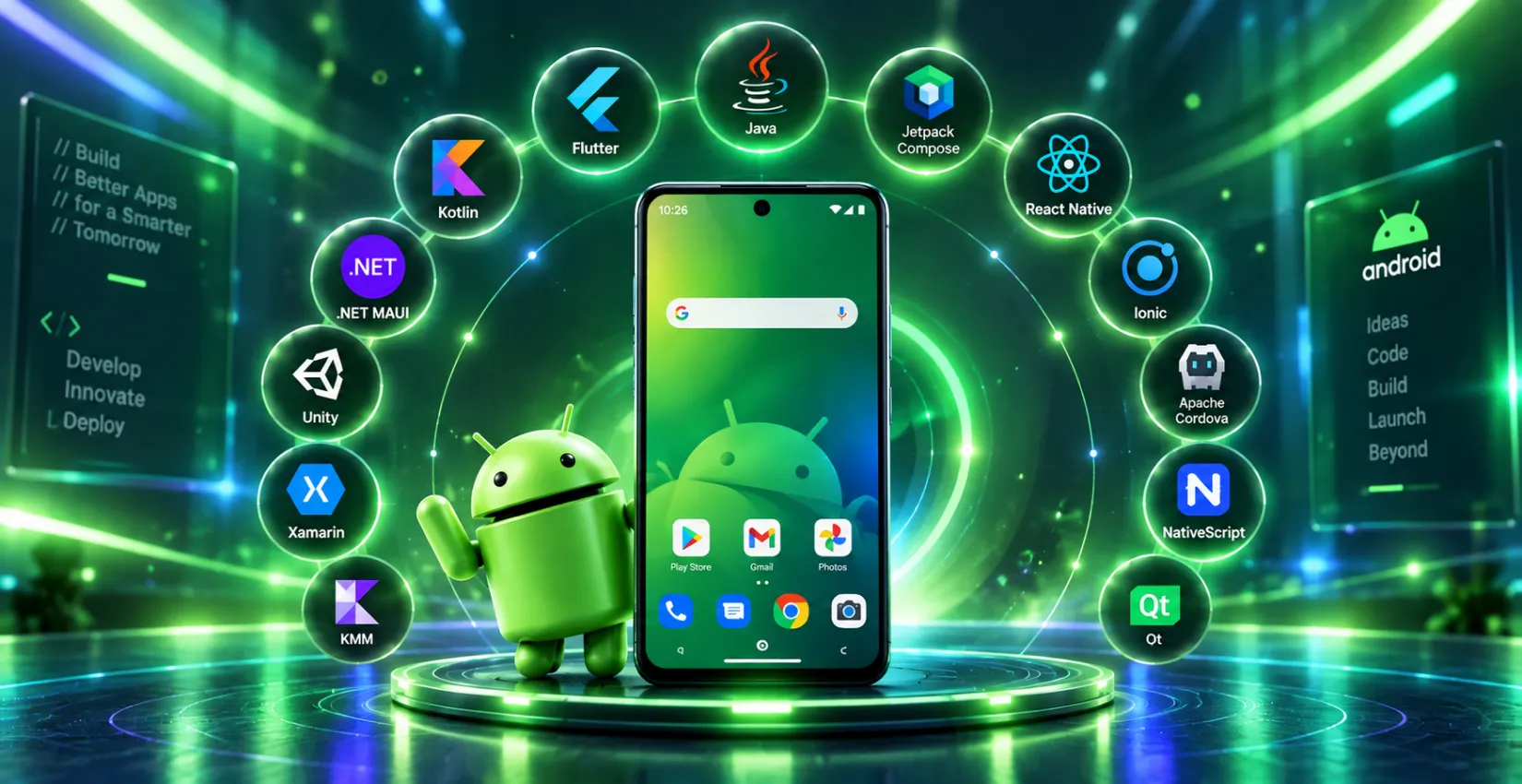 14+ Best Android App Development Frameworks to Use in 2026