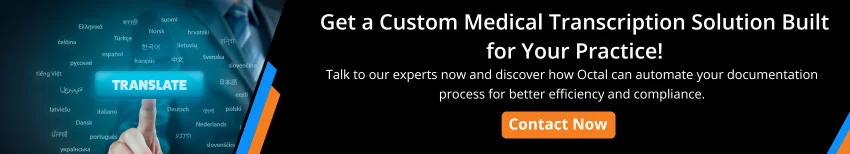 Medical Transcription Software Development cta1