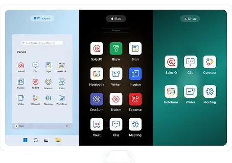Zoho Desktop App Development