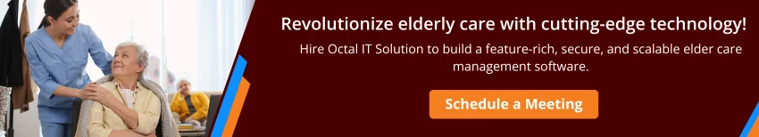 Elder Care Management Software Development cta2