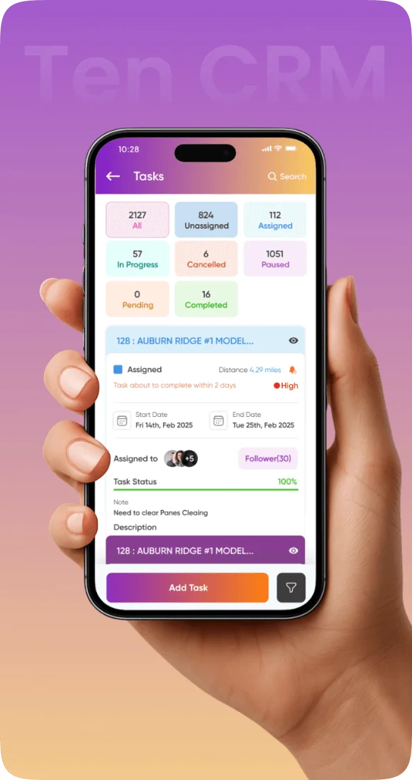 Ten CRM Platform Case Study