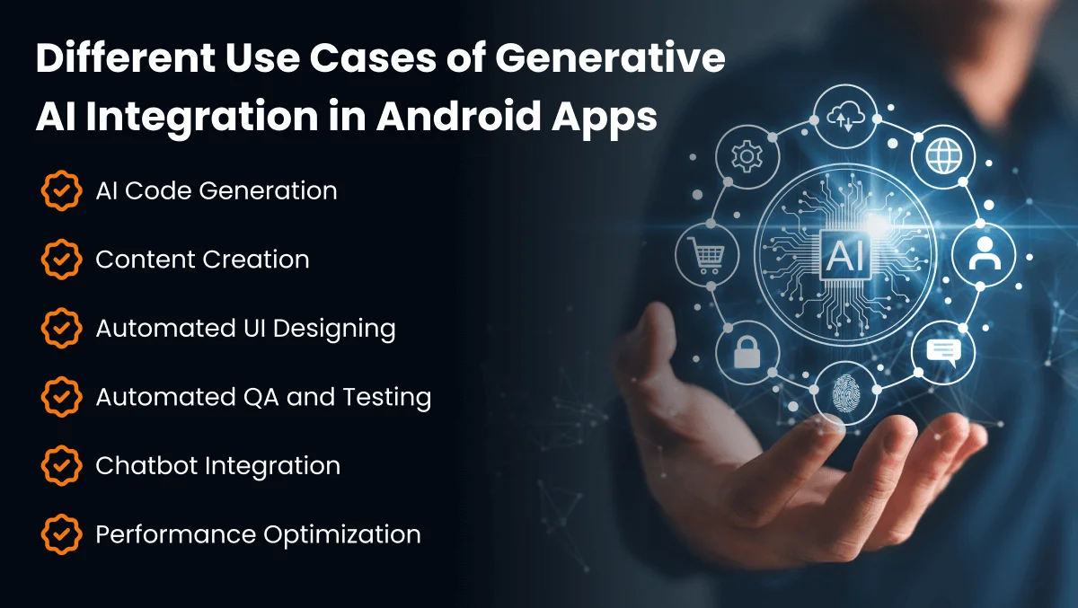 Use Cases of Generative AI Integration in Android Apps