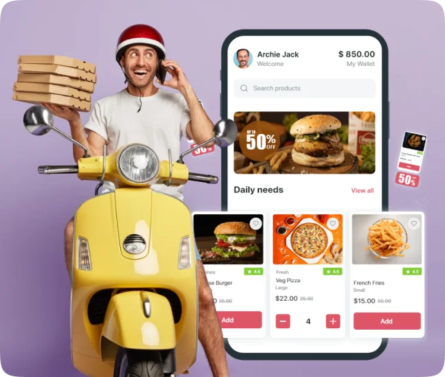 Types of Food Delivery Apps