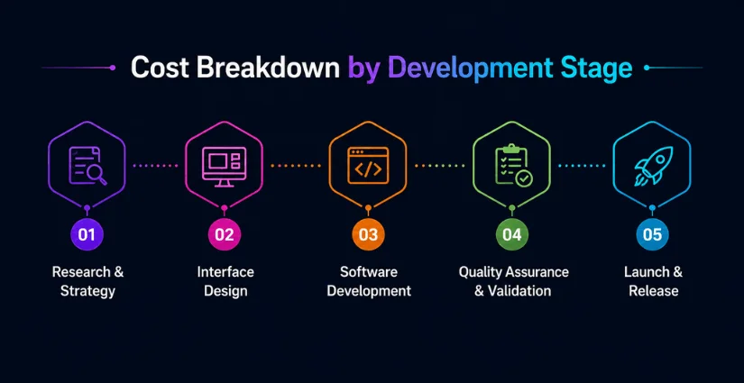 Development Cost Breakdown by Stage