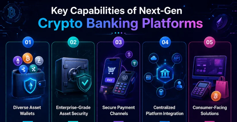 Critical Features of Modern Crypto Banking Platforms