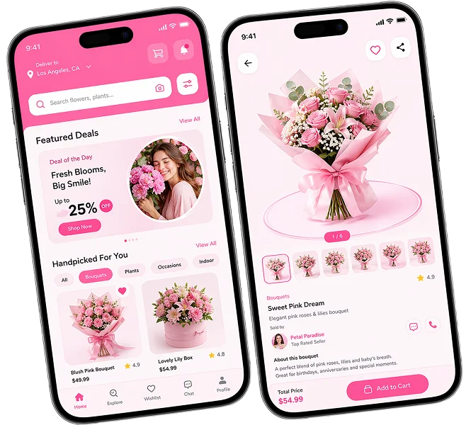 On Demand Flower Delivery App Development