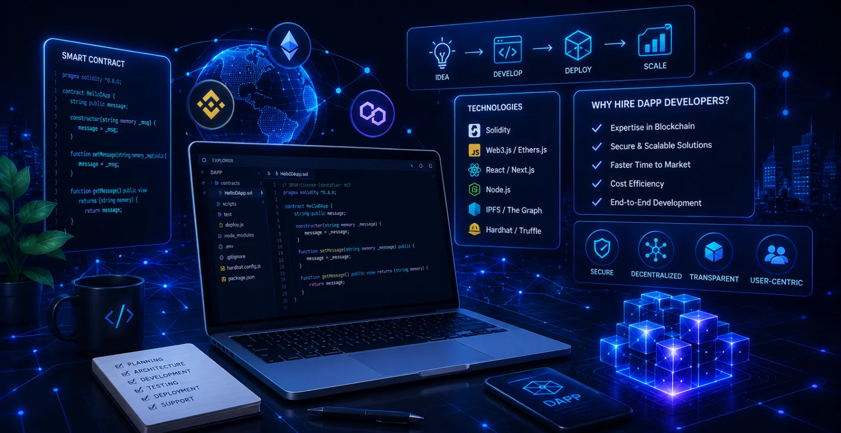 Hire DApp Developers