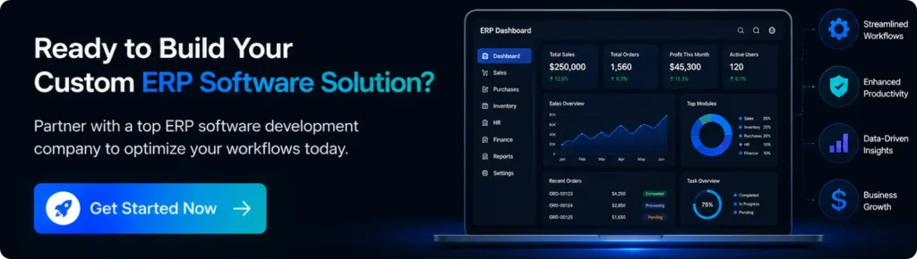 Ready to Build Your custom ERP Software Solution