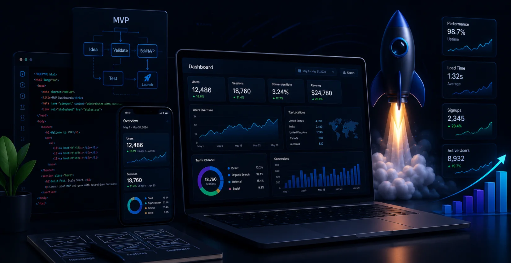 Web Design and Development for Startups How to Build an MVP That Scales