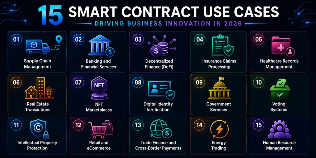 Real-World Smart Contracts Use Cases 2026