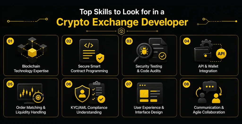 Top-Skills-to-Look-for-in-a-Crypto-Exchange-Developer