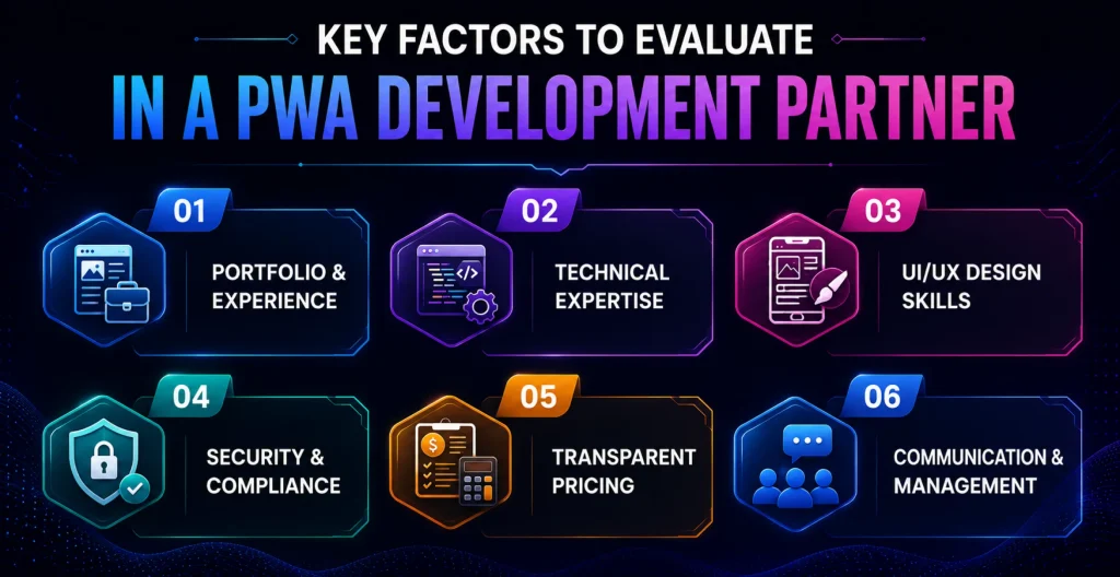 Key-Factors-to-Evaluate-In-A-PWA-Development-Partner