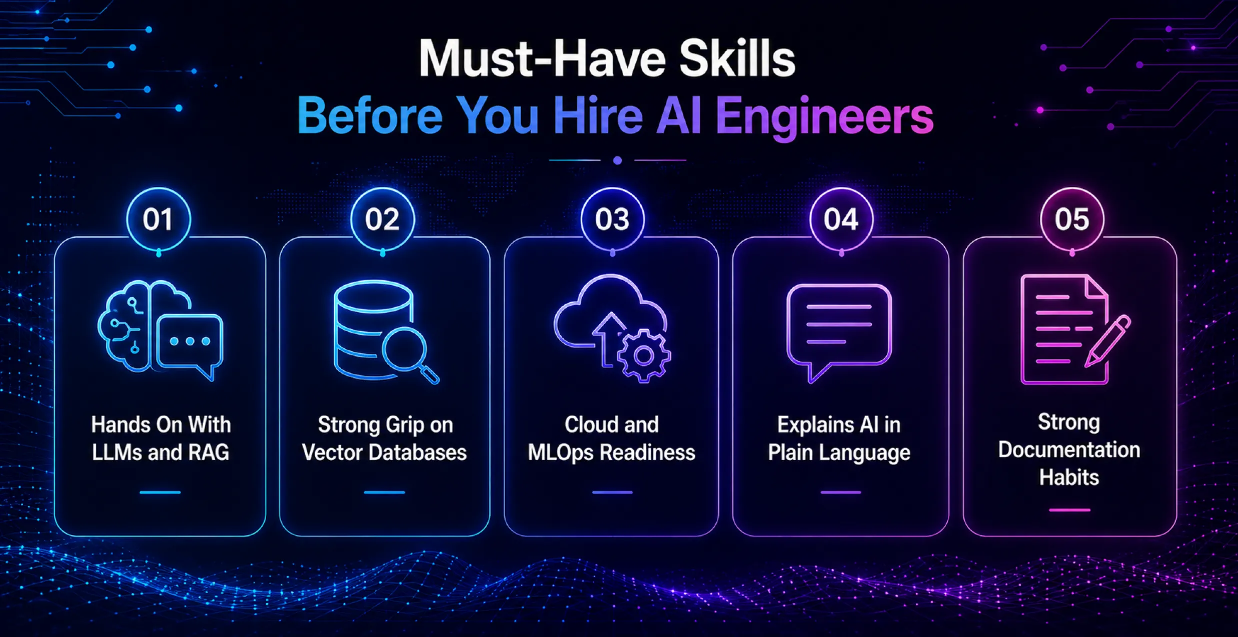 Key Skills to Look for When You Hire AI Enginee