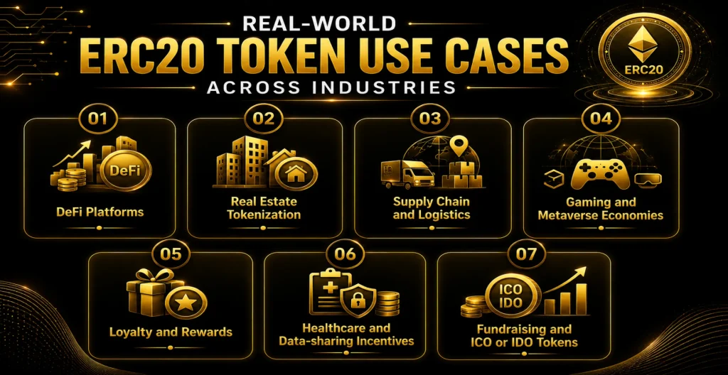 Use Cases and Examples of ERC20 Tokens