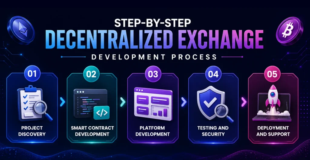 Decentralized Exchange Development Process