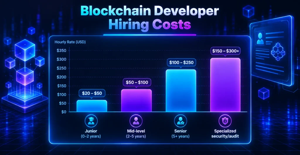 Blockchain Developer Hiring Cost