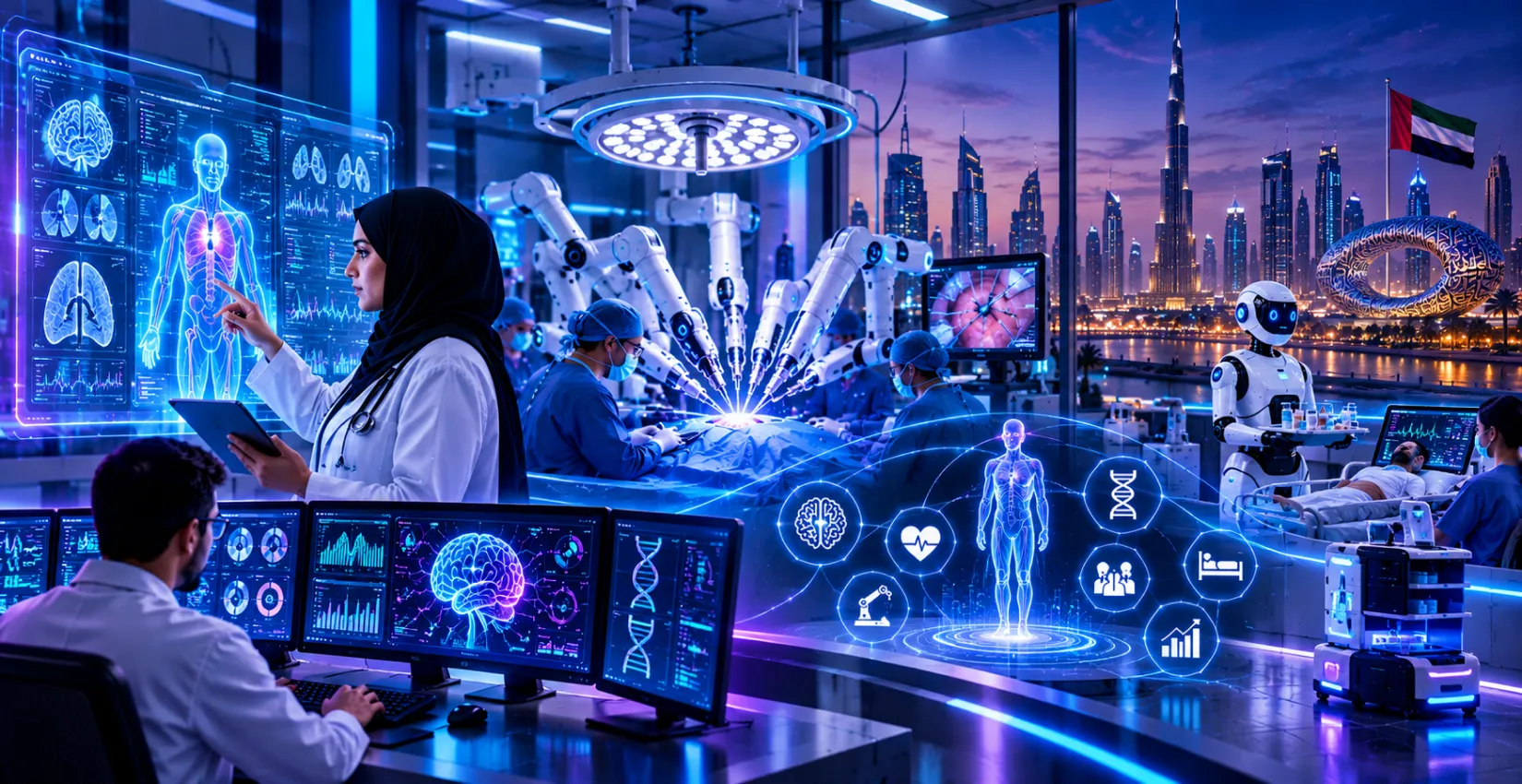How AI & Robotics Are Transforming the UAE Healthcare Industry: Opportunities, Challenges, and Future Trends